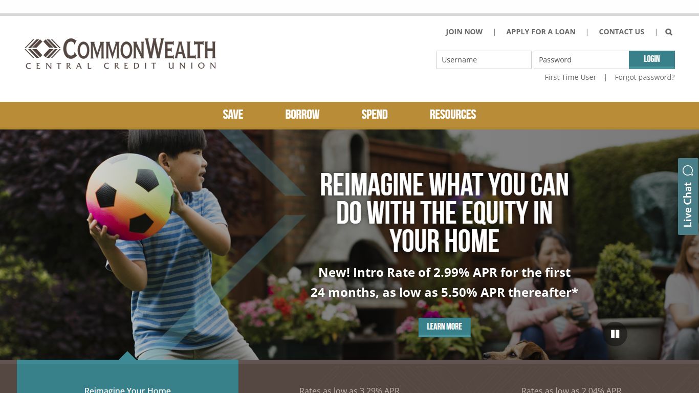 Home | CommonWealth Central Credit Union